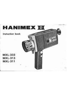 Hanimex MXL 311 manual. Camera Instructions.